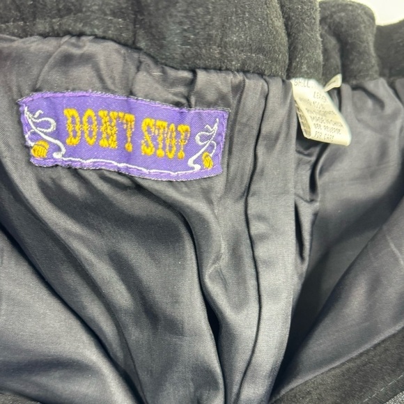 Don’t Stop 80’s Vintage High Rise Lined Suede Shorts Womens Small - Picture 3 of 8